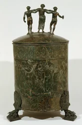 Cista Fioroni, Palestrina (brons)